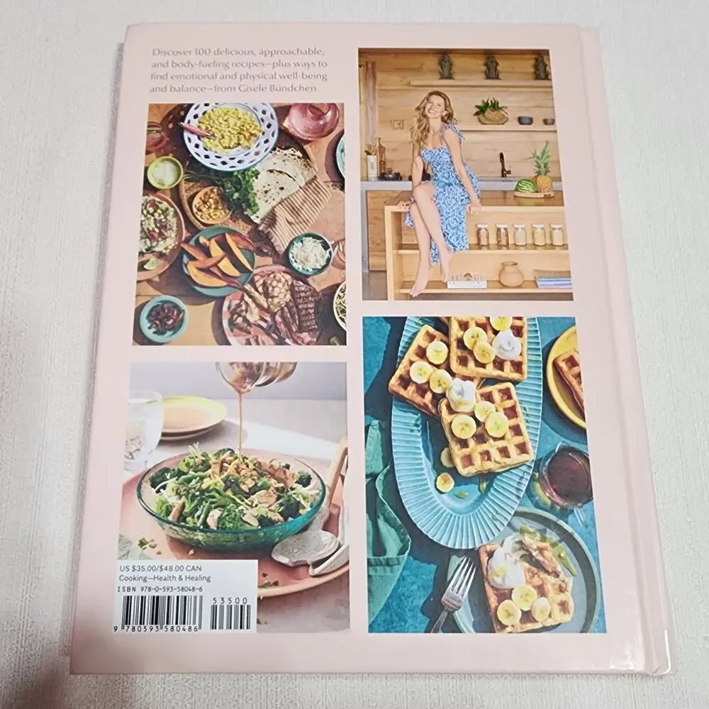 Nourish cook book by Gisele Bundchen